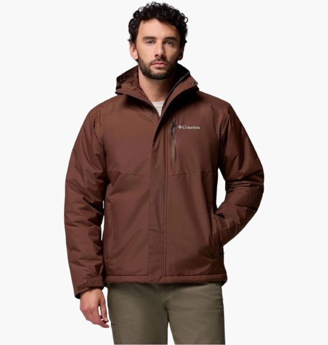 Куртка чоловіча | Columbia Cascadian Peak Insulated Jacket Brown