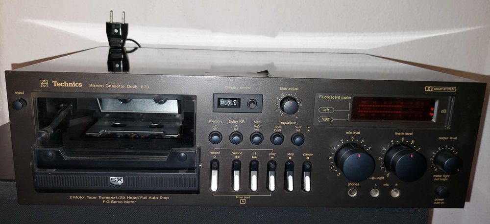 Technics RS-673 cassette deck