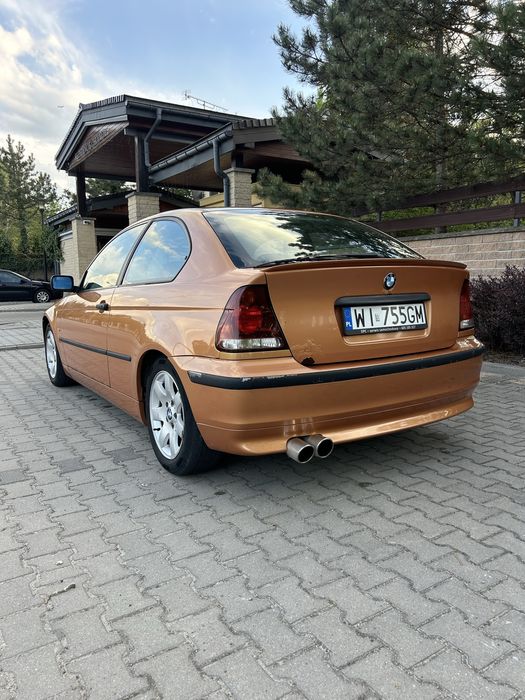 * BMW 316ti Compact LPG do 2033 • Compact • Ładny stan • Daily