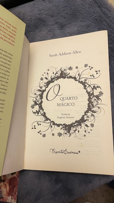 Livro O Quarto Mágico de Sarah Addison Allen