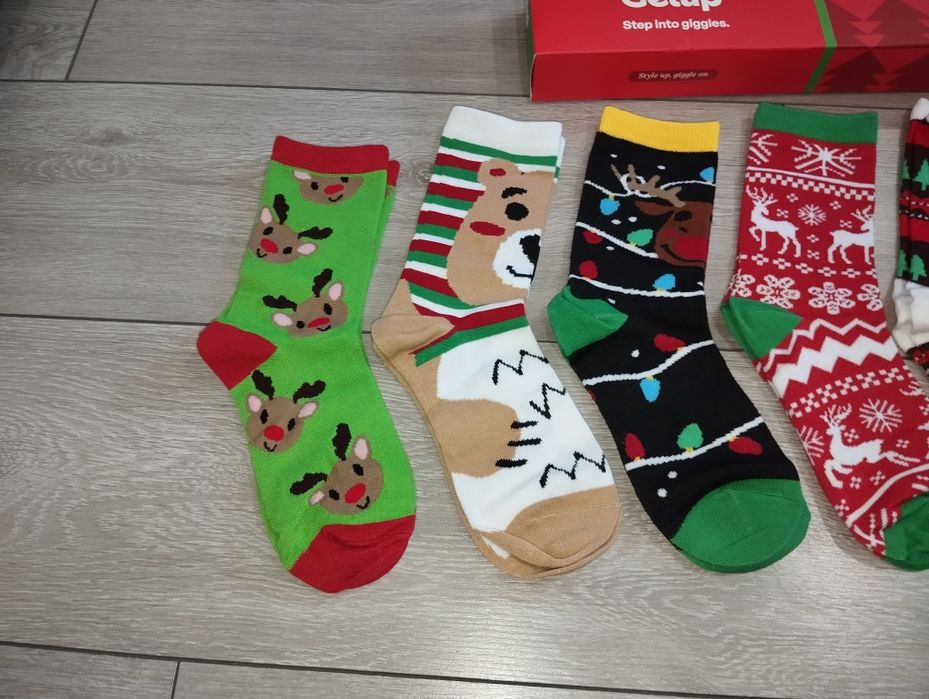 Skarpetki świąteczne