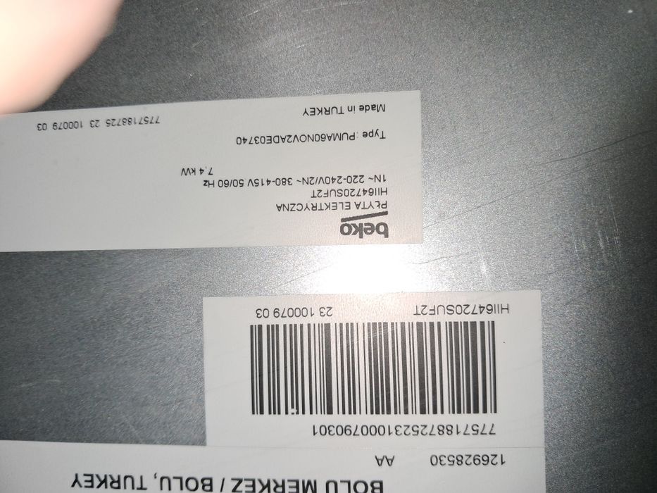 Płyta indukcyjna Beko