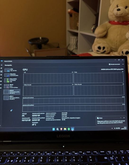 Lenovo Legion 15AC6H (ler descricao)