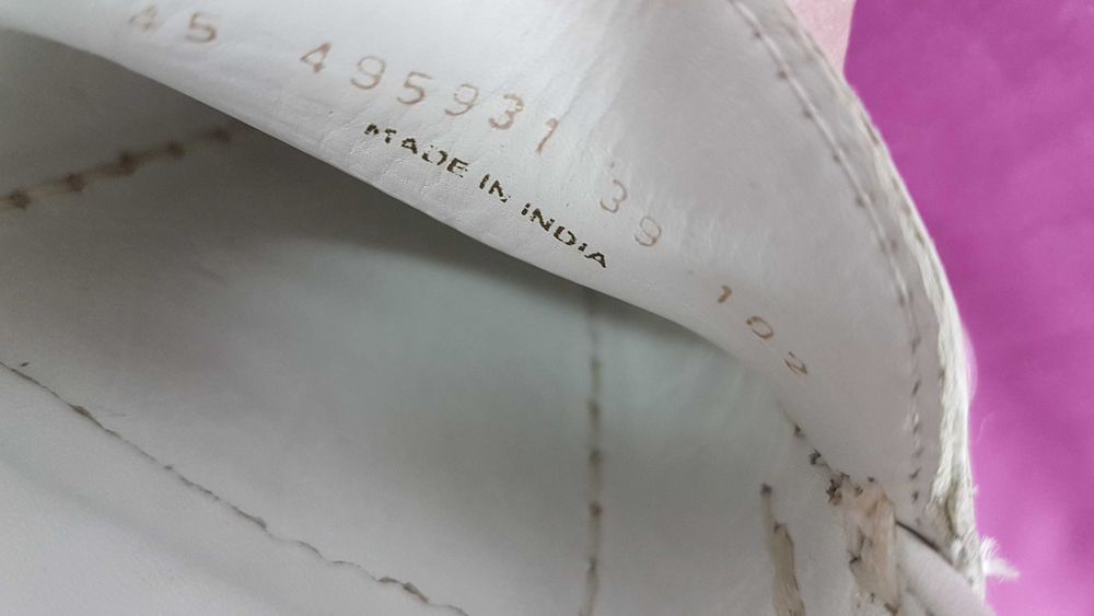 Шкіряні мокасини туфлі Ecco eur-39 устілка 26 см на стопу 25 см