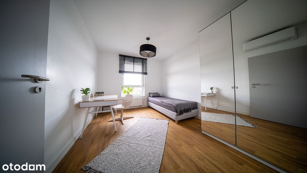 Nowe 3 pokoje, 2 łazienki, klima, balkon, garaż - Więcej