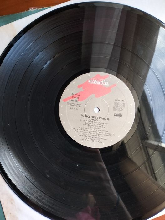 Disco de vinil LP Mercedes Ferrer - Iman