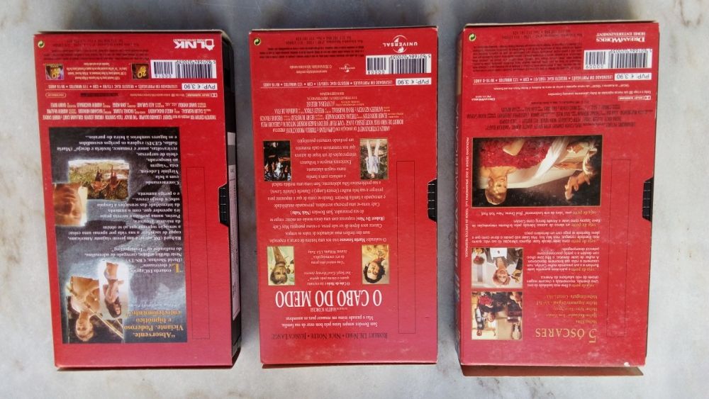 Filmes em VHS da coleção TV Guia - Os melhores filmes da nossa vida