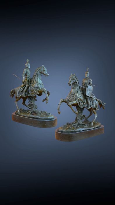 Антикварні бронзові статуетки скульптура статуэтка статуетка бронза