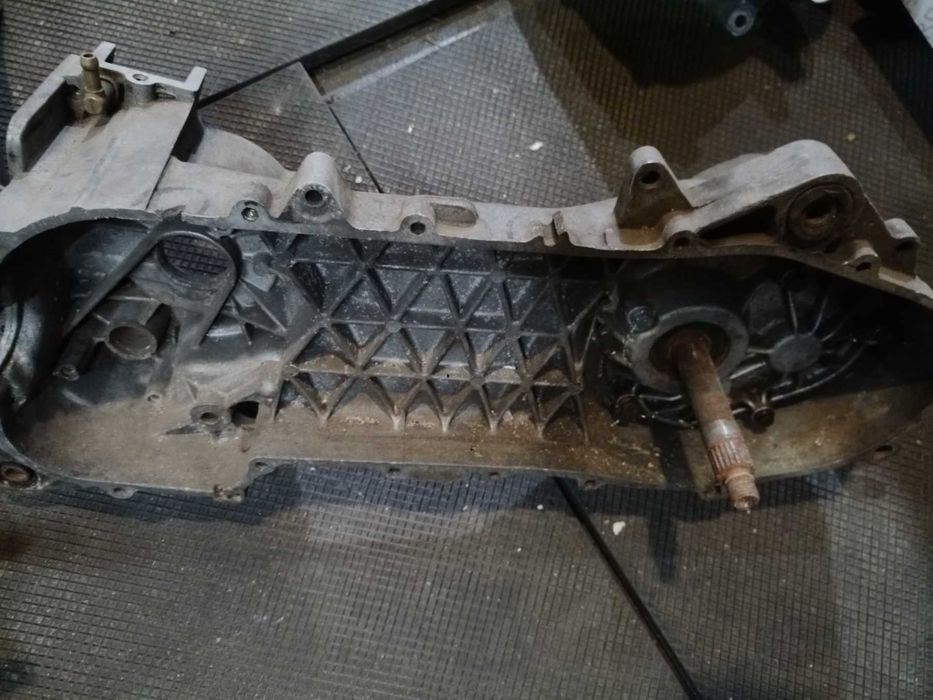 Картера 140 мм бараб двиг гилера- с коленвалом в сборе и редуктором