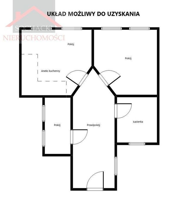 2 pokojowe mieszkanie w centrum