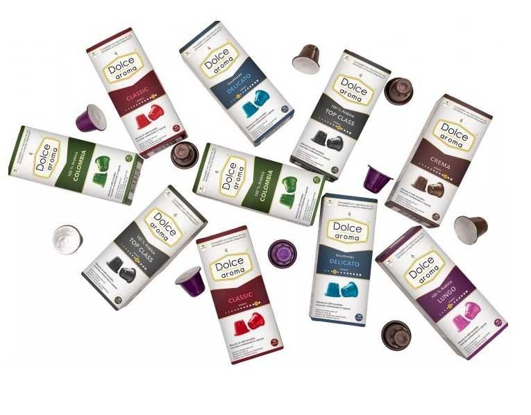 Капсули Nespresso Dolce Aroma 10 шт Італія Неспрессо капсулах Дольче