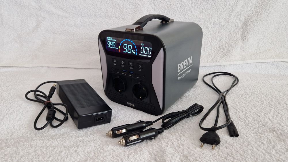 Портативна зарядна станція Brevia 30300PS NCA 300W