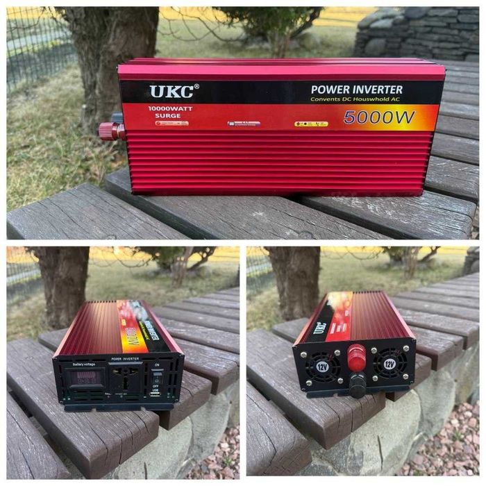 Перетворювач напруги. Перетворювач 12 220 чиста синусоїда 200w - 9000w.‼️ Перетворювач струму. Інвертор Генератор. Безперебійник. Інвертор гібридний