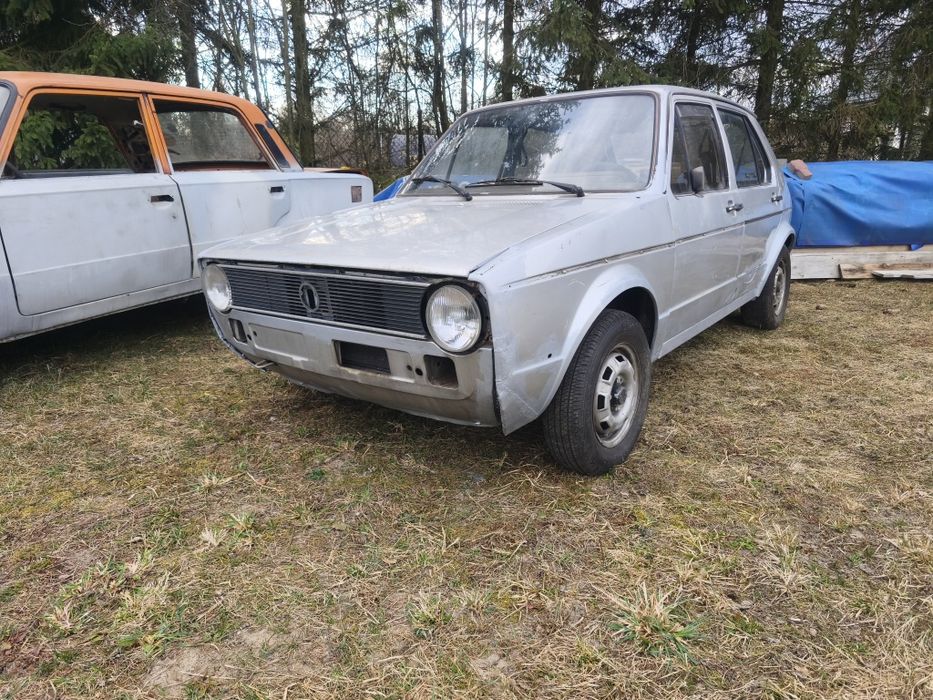 VW golf 1 1978 1.6 krótki Vin wąska lampa