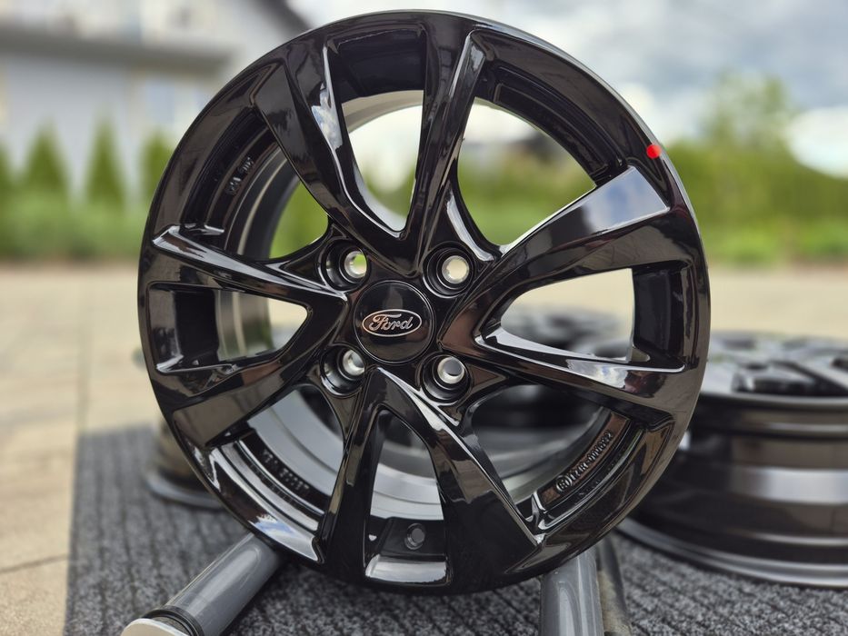 Ford Fiesta 15" Alufelgi nowe 4x108 Fiesta Fusion Felgi Czarne