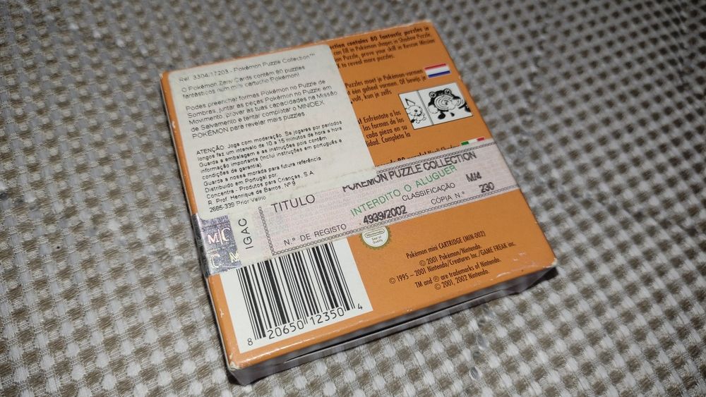 Jogo completo Pokémon Puzzle Collection