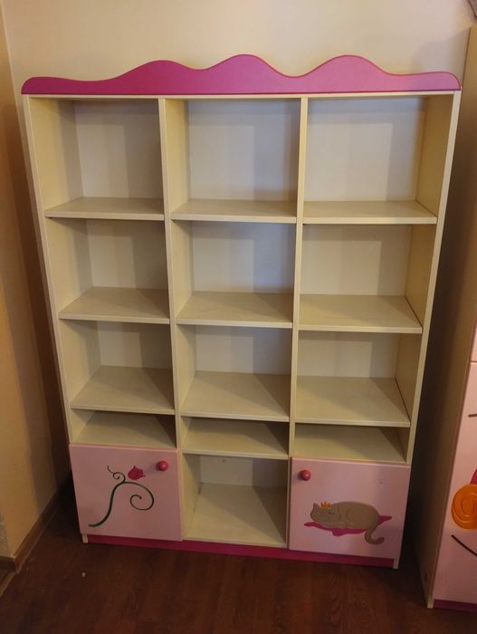 Zestaw mebli dla dziewczynki Meblik