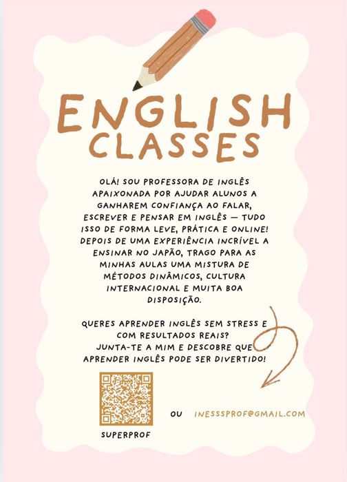 Aulas ingles particulares - para todas as idades