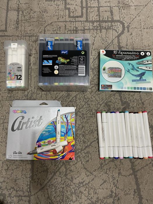 pro markery nowe mazaki do rysowania kolorowania