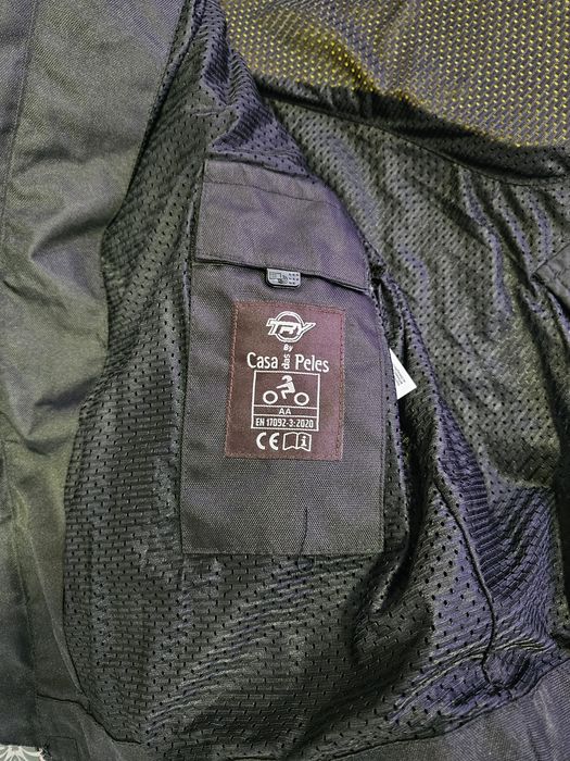 Casaco motard como novo