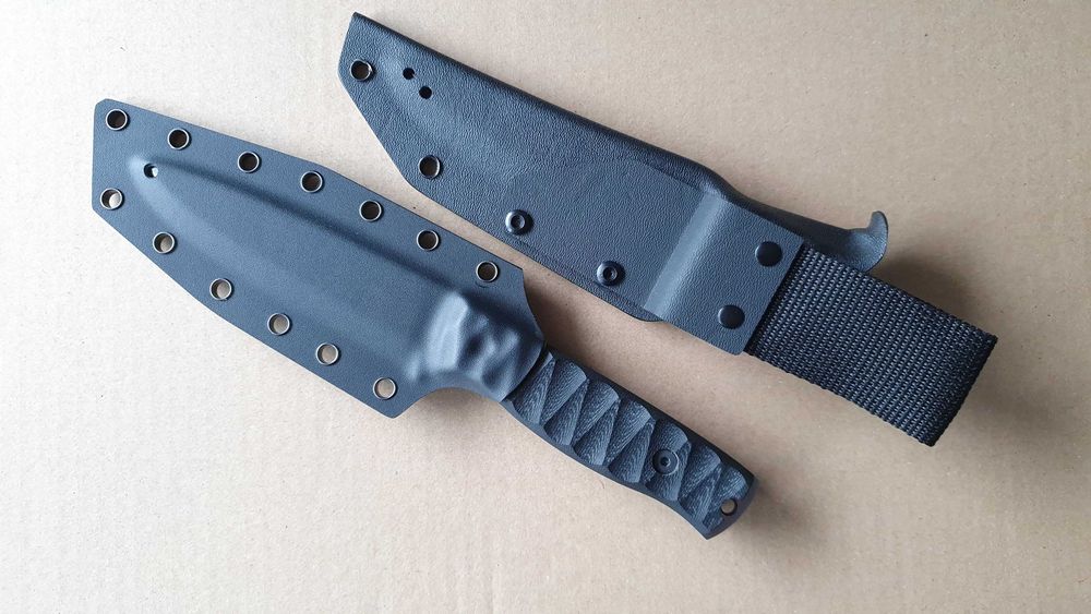Nóż bushcraft J.B. Polish Knives Riven stal 14C28N