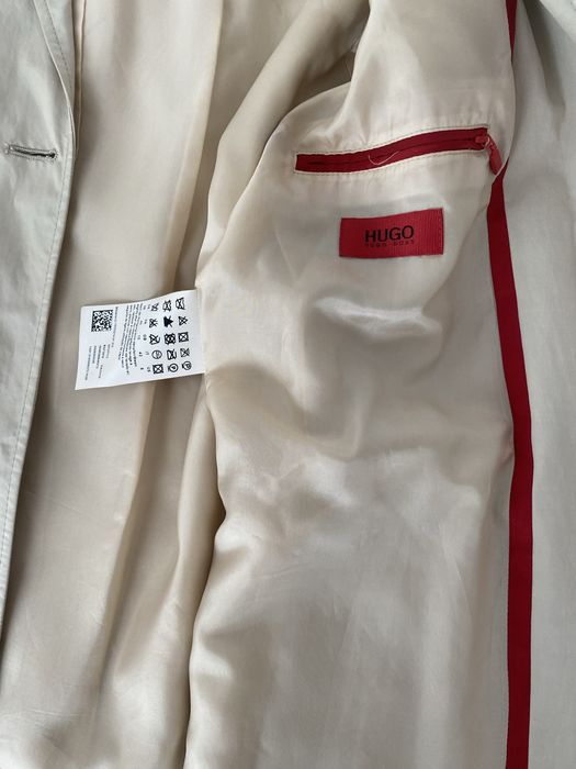 - Hugo Boss* Elegancki płaszcz  Trencz 42