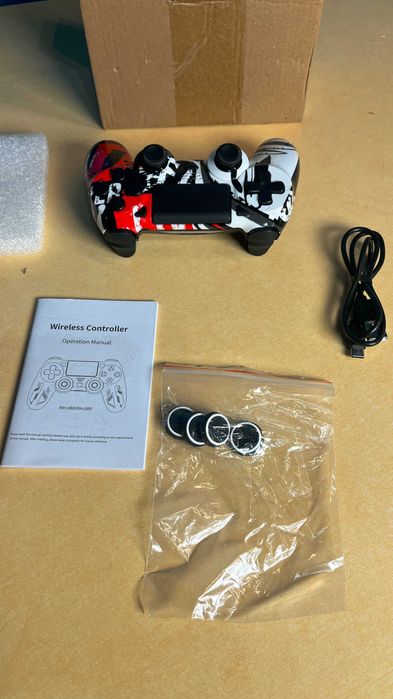 Bezprzewodowy kontroler do Ps-4 Dual Vibration /Pro/Slim/PC spp10