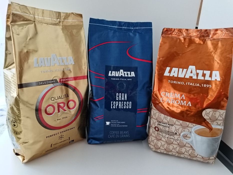Кава Лавацца/Lavazza Кофе зерно/молотый