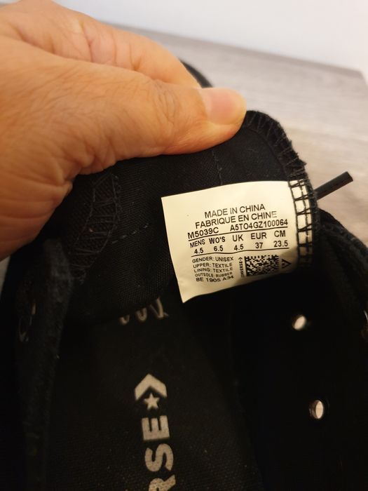 Ténis AllStar Converse pretos  37