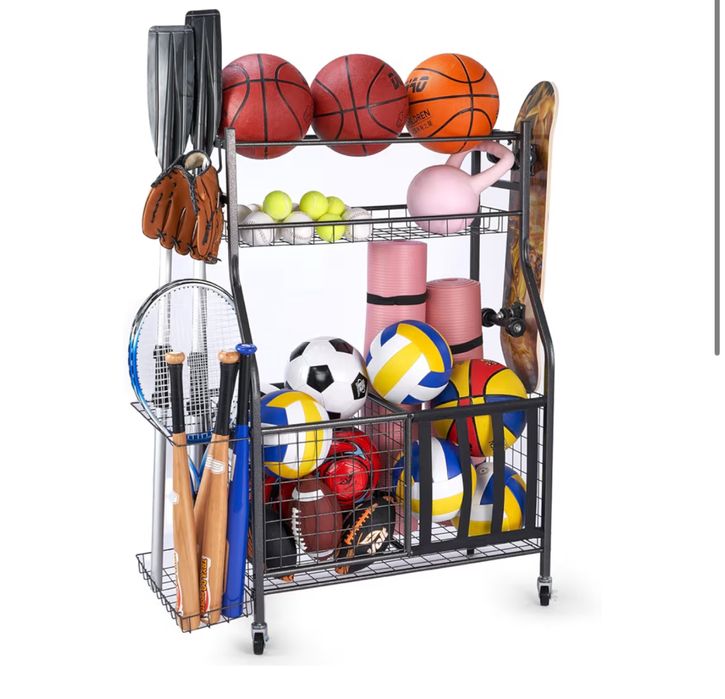 Stojak do sprzetu sportowego