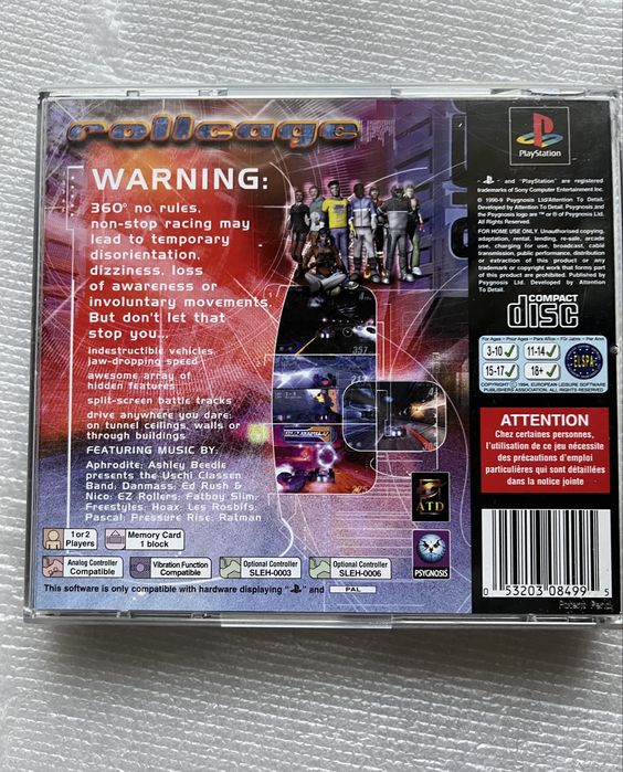 Rollcage (PS1).