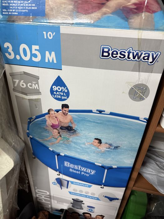 Piscina Bestway 3m com filtro