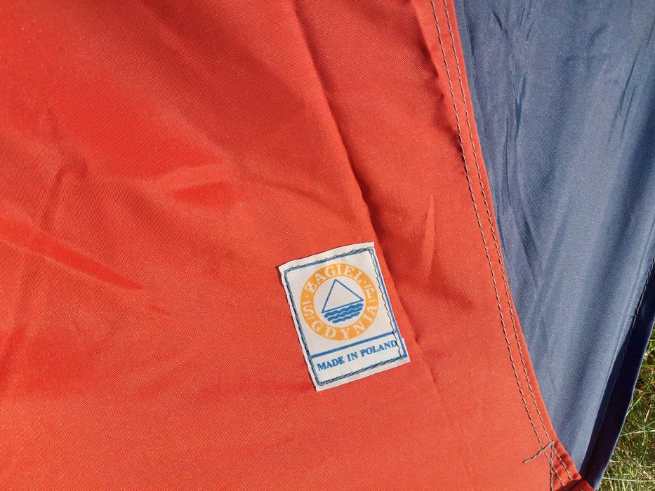 Namiot kolekcjonerski z czasów PRL Halicz Spółdzielnia Żagiel Gdynia