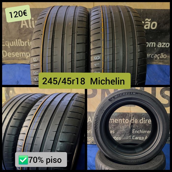 Pneus ocasião  245/45r18  275/40r18