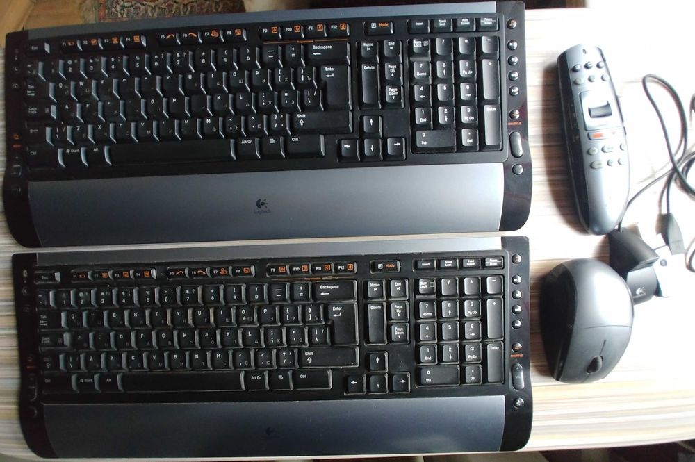 Клавиатура, мышь, пульт Logitech S510 Cordless Desktop Media Remote