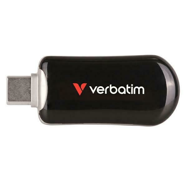 Pendrive Verbatim Plectra 256GB USB-C czarny/black 30226