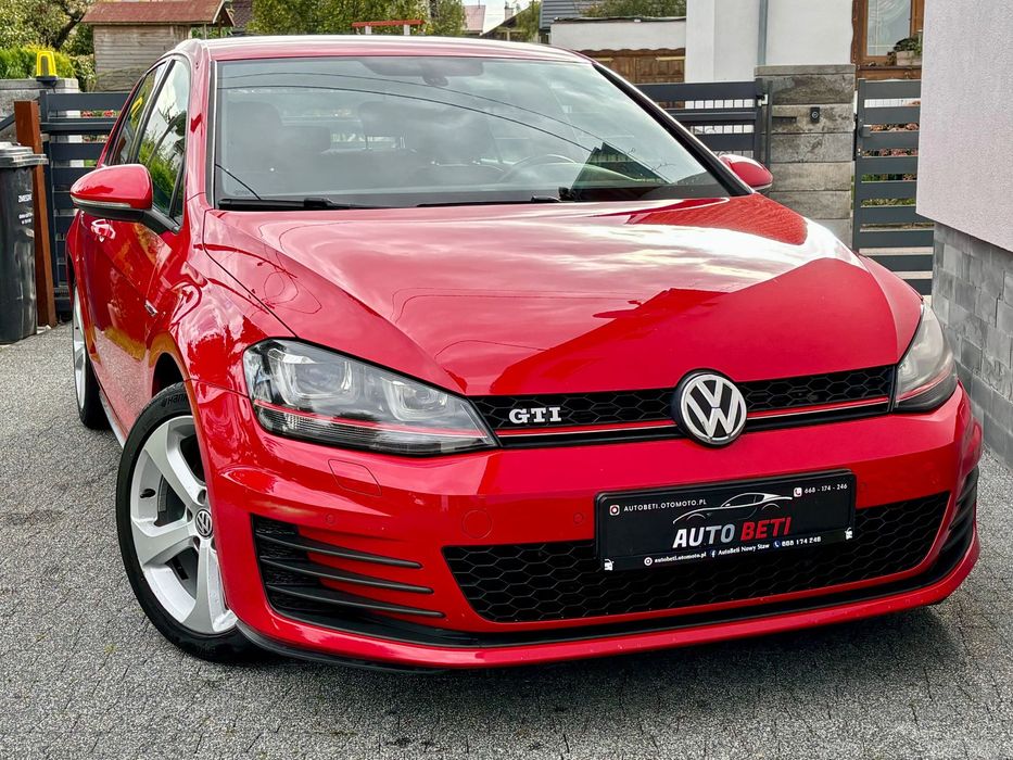 Volkswagen Golf GTI 220KM hatchback 5d manual bezwypadk 100% oryginał /fullLED /kamera