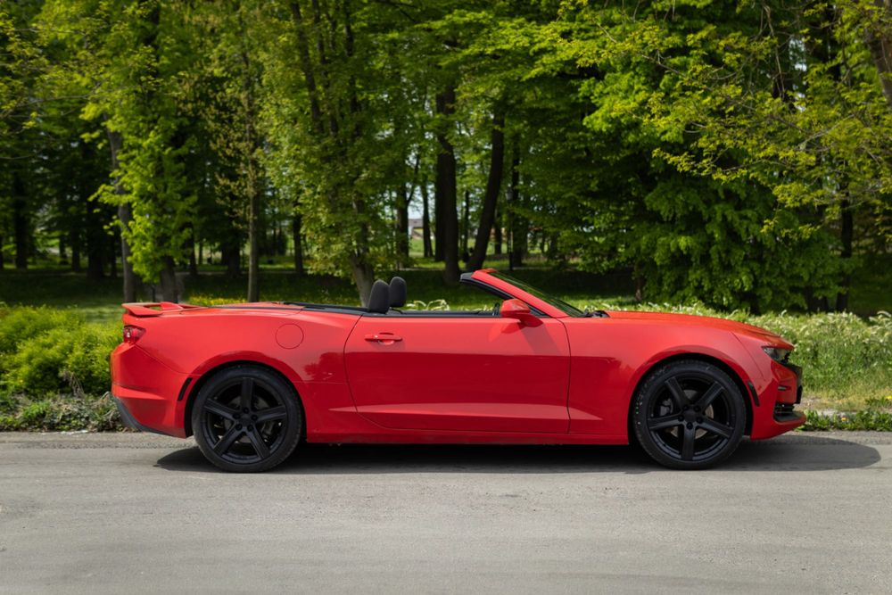 Wypożyczalnia aut cabrio wynajem Chevrolet Camaro 3.6 V6 ślub weekend
