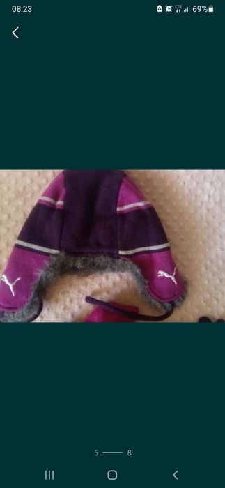 3 Komplety  czapki  szalik kominy  i rękawiczki