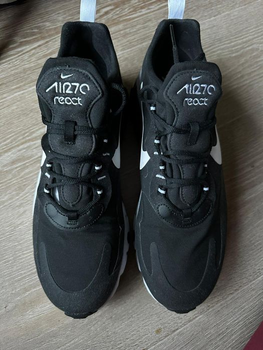 Sneakersy Air Max 270 React CI3899 02 Czarne r. 45