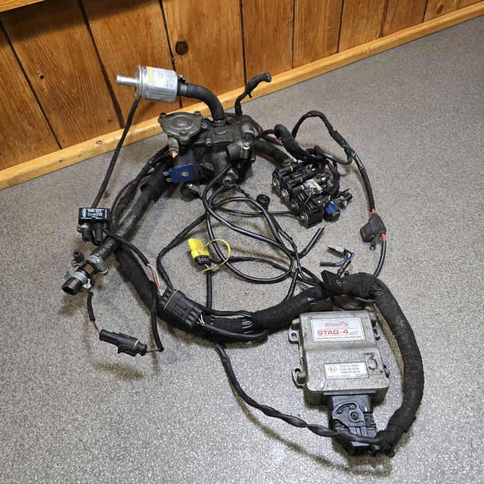 ГБО-4 підкапотка для авто Stag-4eco на циліндрів