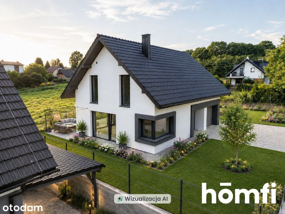 Dom Premium w Porębie Żegoty | 5 pok. Działka 8 ar