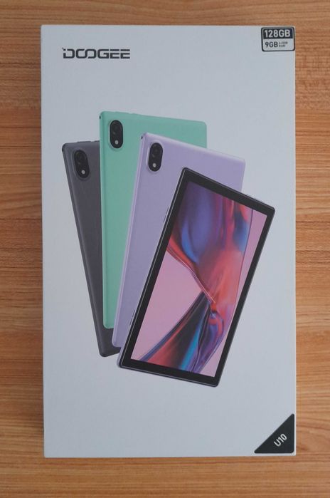 Nowy Tablet Doogee U10 Fioletowy Android 13, 9GB RAM + 128GB ROM (1TB TF), 10-calowy tablet dotykowy 2024, czterordzeniowy 2.0 GHz, WiFi-6 - Kraków