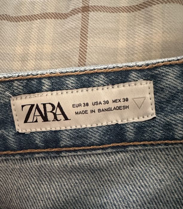 Calça de ganga Zara Homem