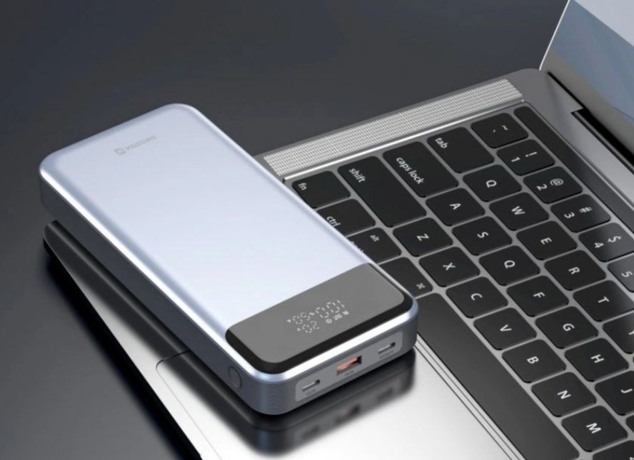 Swissten Power Bank For Laptop 30000 mAh 133W PD Grey