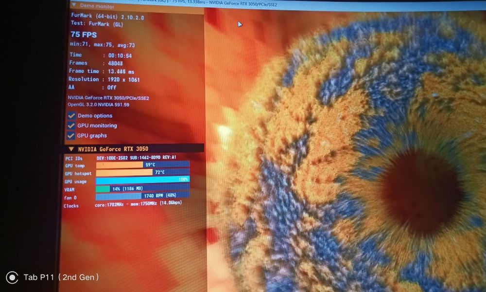 Відеокарта MSI RTX 3050 8GB 1 місяць користувався як нова!