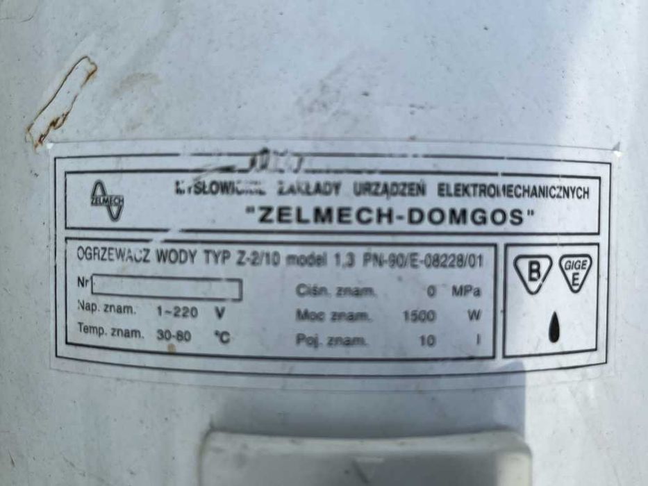 ogrzewacz wody Z-2/10 1500W