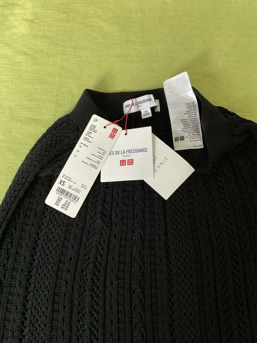 Чорна ажурна спідниця uniqlo розмір xs