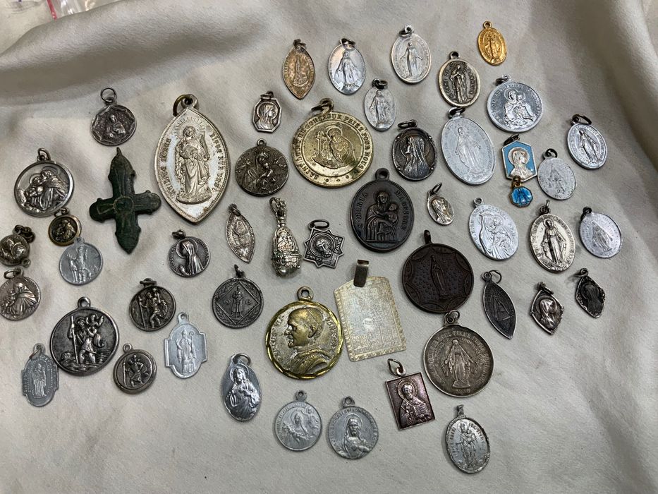 Четки Чотки Розарій Німеччина 1939 Італія Святий Михайло срібло