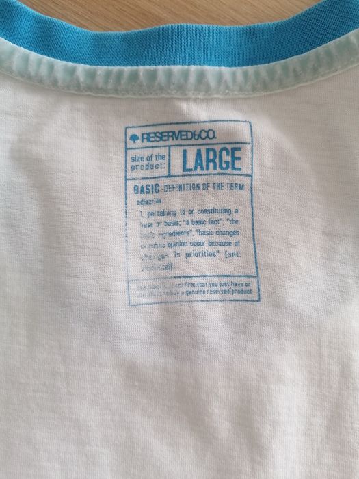 T-shirt męski Reserved